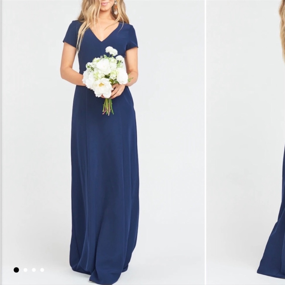 Show Me Your Mumu Navy Dress